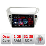 Navigatie dedicata Peugeot 301 Citroen C-Elisee D-301 Lenovo Octa Core cu Android Radio Bluetooth Internet GPS WIFI DSP 2+32 GB CarStore Technology, EDOTEC