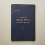 Ceva despre miscarea noastra literara mai noua - V. Loichita, Caransebes / Karansebes, Tiparul Tipografiei Diecezane, 1912, editie princeps, Dedicatie