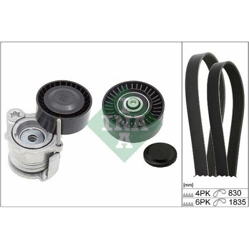 Set curea transmisie BMW 1 (E87) 02.03-01.13, 3 (E90) 02.04-02.12, 3 Touring (E91) 12.04-12.12, INA