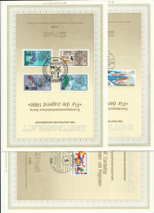 Lichidez colectie FDC si ETB straine - lot V ( Israel Italia etc) - 63 FDC/ETB foto