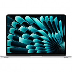 Laptop Apple MacBook Air 13.6&#039;&#039;, cu procesor Apple M3, 8 nuclee CPU si 10 nuclee GPU, 16GB, 1TB, Silver, INT KB