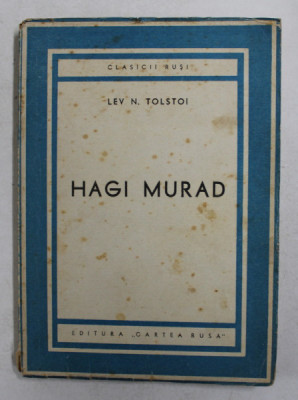 HAGI MURAD de LEV N. TOLSTOI , 1947 foto