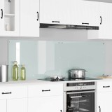 VidaXL Spate de bucătărie Alb 90 x 60 cm sticlă securizată 3415526
