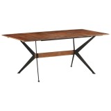 Cumpara ieftin Masa de bucatarie, 180x90x76 cm, lemn masiv de mango