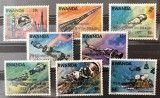Rwanda 1977 - Cosmonautica, supratipar Wernher von Braun, serie neuzata