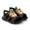 Sandale Baieti BIBI Playtime Grafit 30 EU, Negru, BIBI Shoes