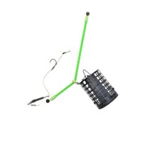 montura prokrapfishing Accesorii pescuit &gt; Nada si momeli cu cosulet 40gr, carlig legat pe fir de par nr. 10