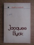 Jacques Byck - Studii si articole