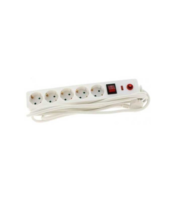 Prelungitor 5 prize 3m cu protectie cablu 3xg1.5mmp 16A 3500W IP20