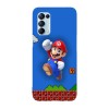 Husa compatibila cu Oppo A54 5G, Viceversa, model Power Up Mario, Silicon, TPU, Transparent, Carcasa
