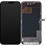 Display cu Touchscreen ZY pentru Apple iPhone 13 Pro Max, cu Rama, Versiune LCD In-Cell IC Movable, Negru