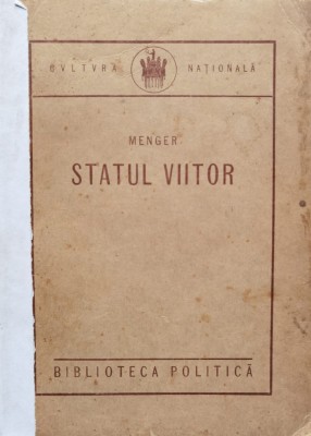 Statul Viitor - Menger , D410 foto