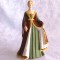 BIBELOU STATUETA PORTELAN ENGLEZESC FRANKLIN IN EDITIE LIMITATA ISABELA A SPANIEI 19.5 CM
