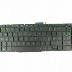 Tastatura Laptop, HP, Envy 17-N, 17T-N, M7-N, 17-N000, 17T-N000, 17T-N100, iluminata, verde, layout US