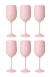 Cumpara ieftin Set6 pahar de vin elegant, reutilizabil din policarbonat, 470 ml