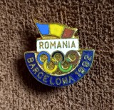 Insigna Sportiva - Comitetul Olimpic din ROMANIA - Olimpiada de Vara BARCELONA 1992