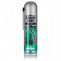 Spray lant moto Motorex Chain Lube Road Strong (alb) 500 ml