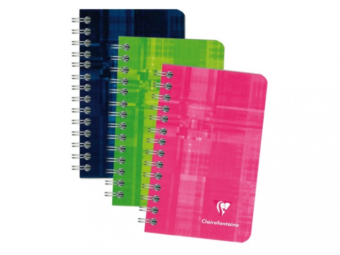 Caiet 7,5 x 12 cm spirala 50 file Clairefontaine