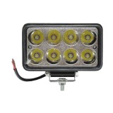 Lampa LED auto 24W cu 8 LED-uri, 10-60V, unghi iluminare 60&deg;