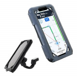 Suport telefon motocicleta sau bicicleta 7,4&rdquo; cu brat prindere pe ghidon