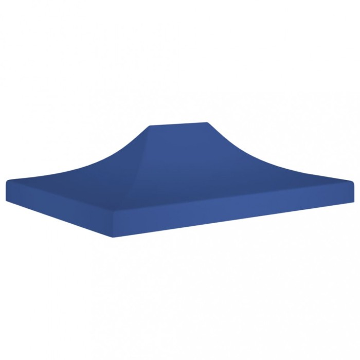 vidaXL Acoperiș cort de petrecere, albastru, 4,5 x 3 m, 270 g /m&sup2;