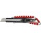 CUTTER ALUMINIU CAUCIUCAT CU ROZETA BLOCARE - 18MM