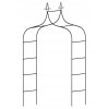 Arcada Gradina Metalica Pergola Ascutita 150x37x240 cm Gardenline, Arcuire Flori, Decorativa Exterior