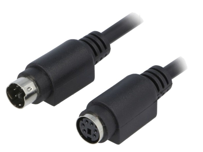 Cablu PS/2 Negru 5m