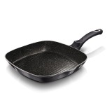 Tigaie grill 28 CM, Berlinger Haus din aluminiu turnat &ndash; Carbon Pro