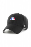 47brand șapcă de baseball din bumbac MLB Batter Man culoarea negru, cu imprimeu, 47 Brand