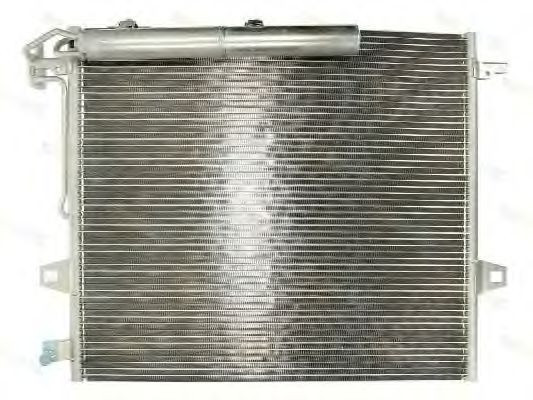 Condensator / Radiator aer conditionat MERCEDES M-CLASS (W164) (2005 - 2011) THERMOTEC KTT110306