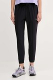Under Armour pantaloni de antrenament Velocity culoarea negru, uni, 6004020
