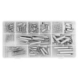 Set arcuri 200 piese NEO TOOLS, diverse dimensiuni, in cutie organizatoare
