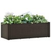Strat &icirc;nălțat grădină sistem automat udare cafeniu 100x43x33 cm