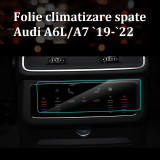 Folie protecție ecran aer condiționat spate Audi A6L/A7 2019-2022
