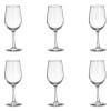 Set 6 Pahare Vin Sticla, 315ml, Transparente, Cu Picior. Pahare Vin Elegante, Rezistente, Compatibile Masina de Spalat Vase