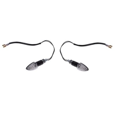 Set 2 semnalizari moto, culoare negru, LED Cod Produs: MX_NEW AM1338 foto