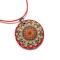 colier lemn mandala 47043