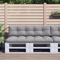 vidaXL Perne pentru paleți, 2 buc., gri, material textil