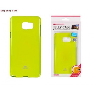 Husa Mercury Jelly Samsung N920 Galaxy Note 5 Lime Blister foto
