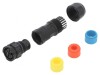 Conector Circular Mamă 3 PIN Terminal cu Șurub X-Lok