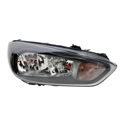 Far Ford Focus III, 10.2014-, partea Dreapta, electric, tip bec H1+H7, negru, Varroc foto