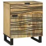 VidaXL Dulap de noapte Maro 50 x 33 x 60 cm Lemn masiv de mango