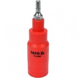 Bit hexagonal izolat 4x75 mm cu adaptor 3/8&rdquo;, Yato YT-21080
