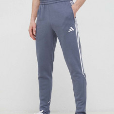 adidas Performance pantaloni de trening Tiro 23 culoarea gri, cu imprimeu