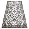 Covor MATEO 8037/944 Modern cadru, flori - structural gri / bej, 200x290 cm
