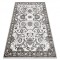 Covor MATEO 8037/944 Modern cadru, flori - structural gri / bej, 200x290 cm