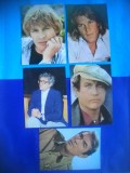 HOPCT LOT NR 1395 -ACTORI/ ARTISTI-5 CARTI POSTALE-NECIRCULATE
