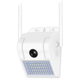 Cumpara ieftin Camera de supraveghere tip lampa de perete cu 32 de leduri V380 Pro WIFI 2.0MP