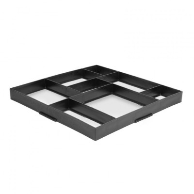 Cofraj material plastic pentru plăci paviment - 50 x 50 x 4,5 cm - 11534B foto